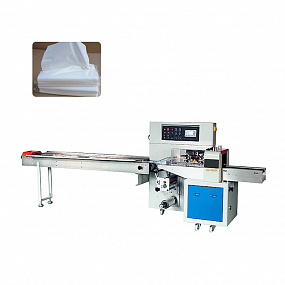 Горизонтальный станок для упаковки бумажных салфеток DS-350X